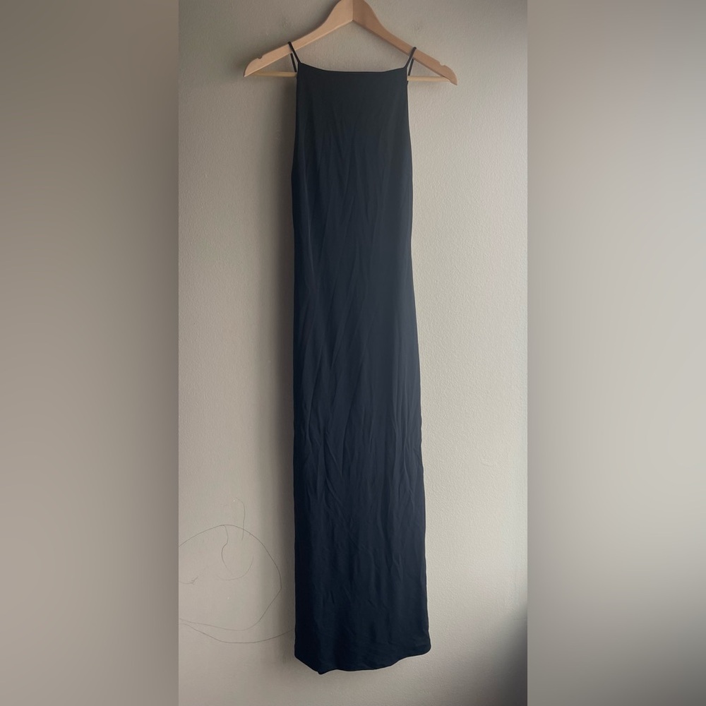 Andrea Polizzi For Rex Lester Black Long Maxi Dress Size 2